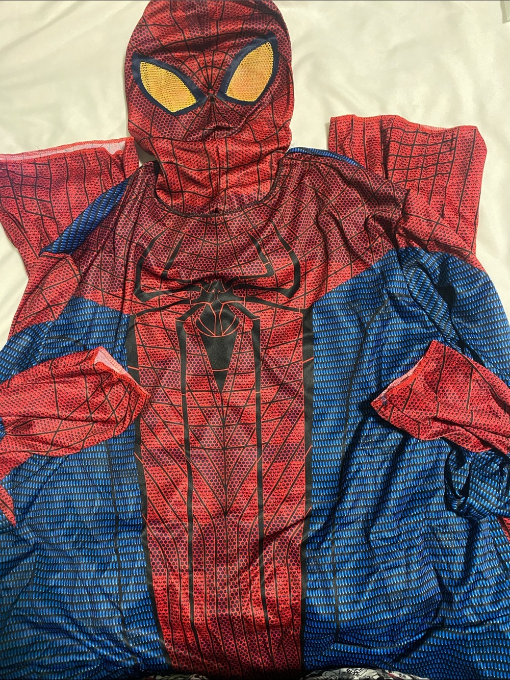 Marvel The Amazing Spider-Man Costume Adult Jumpsuit with Mask TASM Size XXL